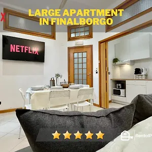 Finalborgo Outdoor&sea, Three-room Flat W/wifi Appartamento Finale Ligure